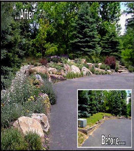 Living RockRetaining Wall 410x316