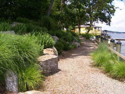 Maryland buffer management design - water front living retaining wall