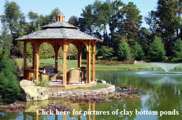 custom natural Clay bottom pond eastern shore maryland