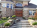 <b>Front Steps After Rock Garden</b><br>Japanese rock garden picture in Eastern Shore Maryland