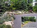 <b>Rock Wall Plantings</b><br>Natural rock garden retaining wall in Annapolis Maryland