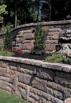 Modular Segmental Interlocking Retaining Wall in Maryland